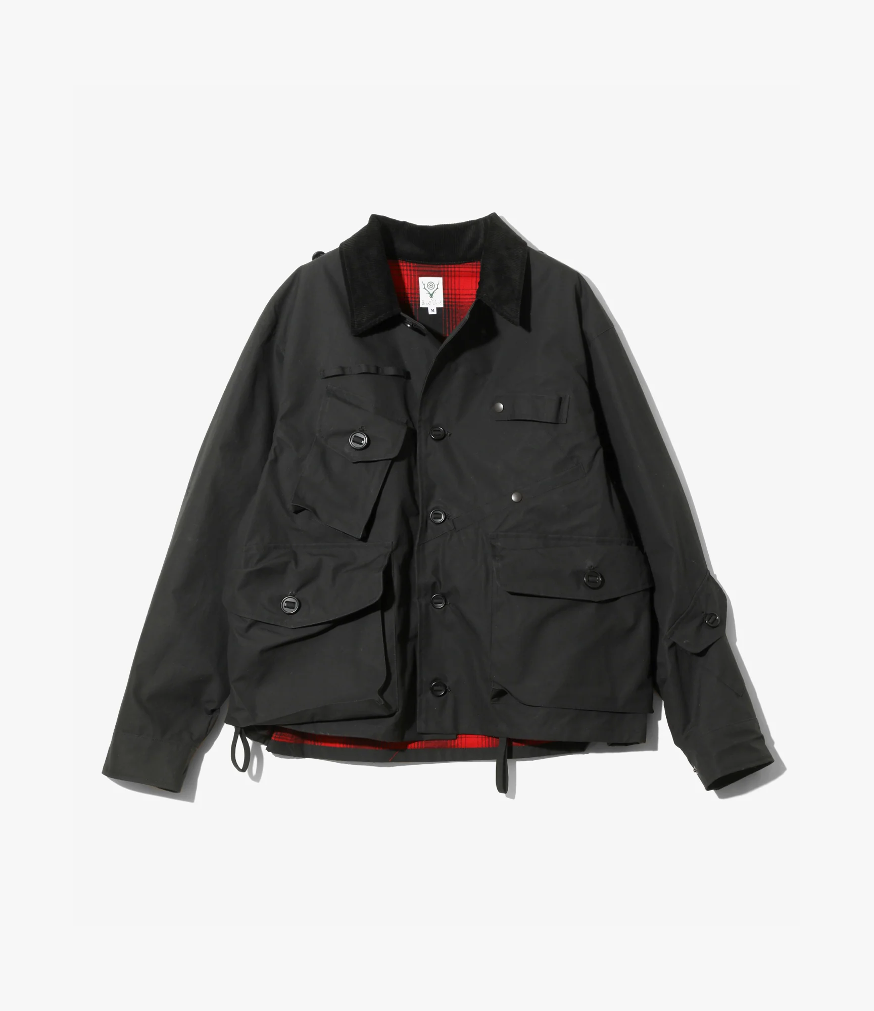 Tenkara Shirt Jacket – Black Waxed Cotton