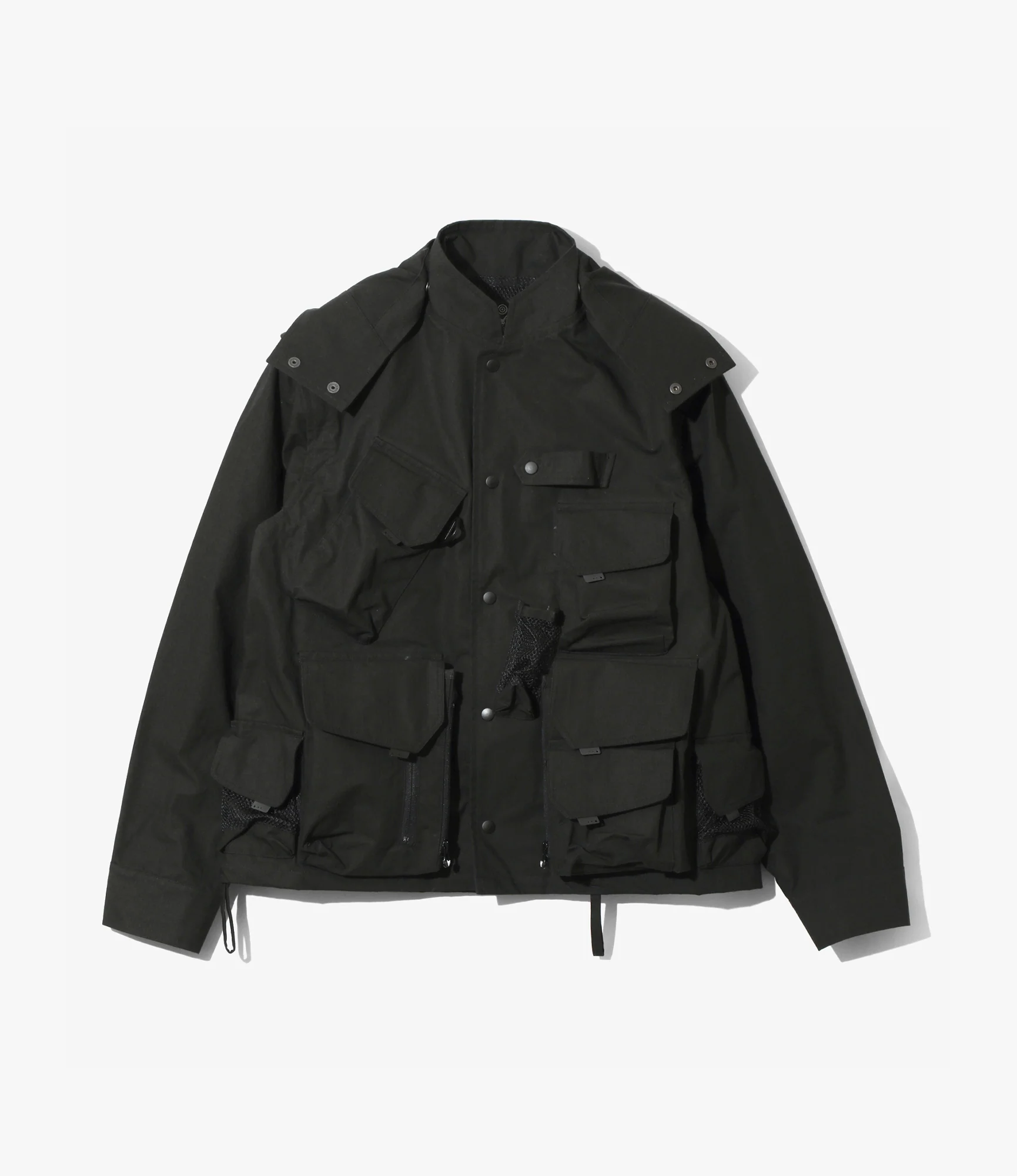Tenkara Trout Parka – Black Ripstop