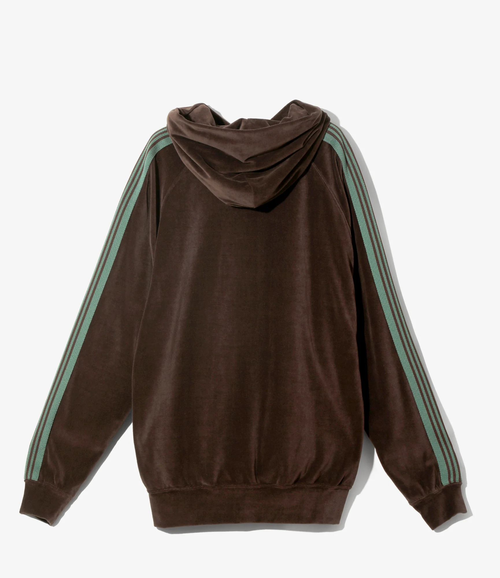 Track Hoodie – Brown Velour - Image 5