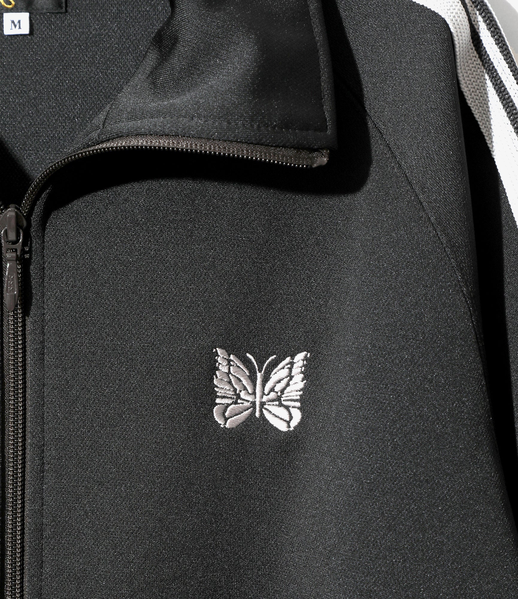 Track Jacket – Charcoal Poly Smooth - Image 2