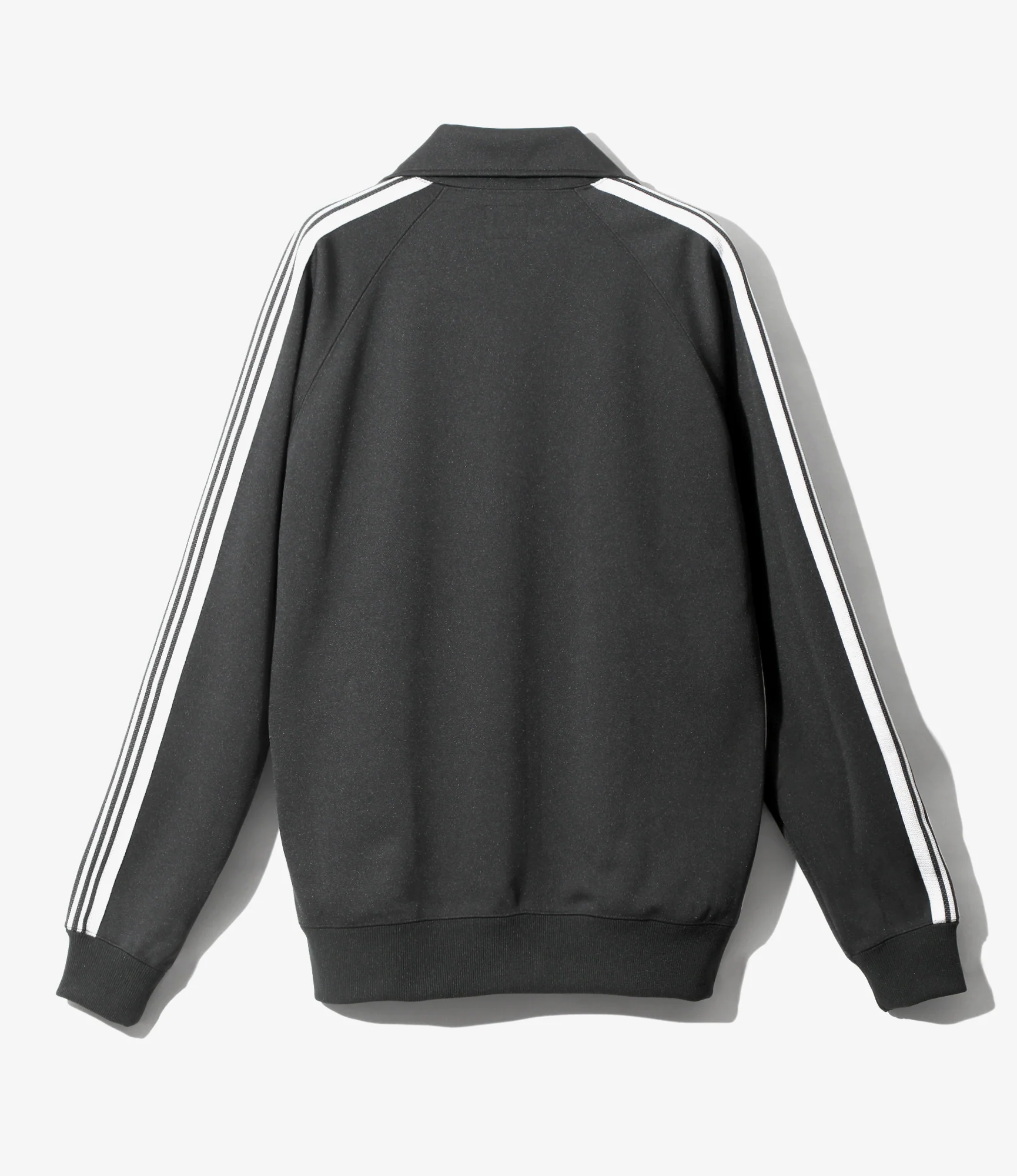 Track Jacket – Charcoal Poly Smooth - Image 4