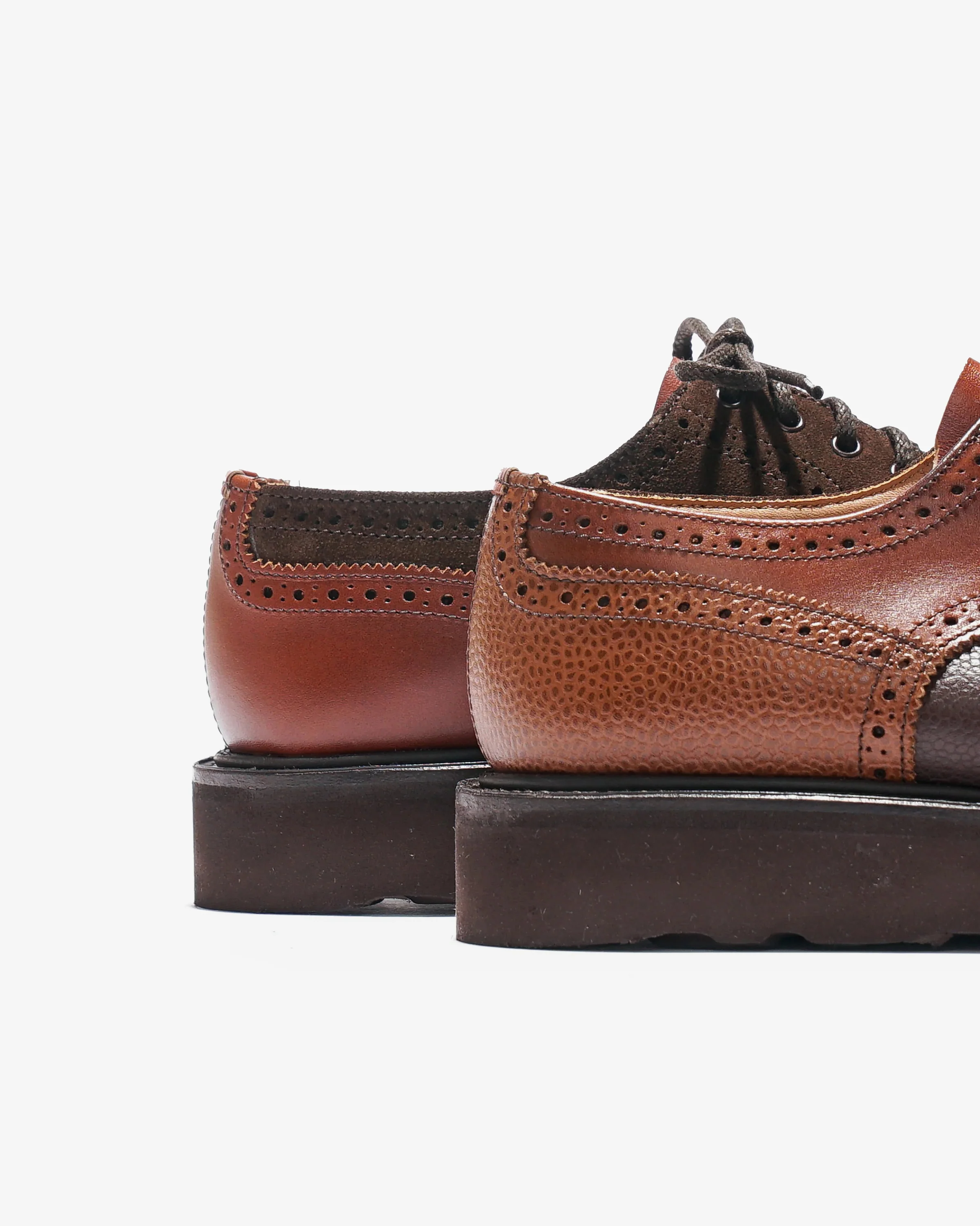 Multi-Tone Derby – Brown Leather - Image 8