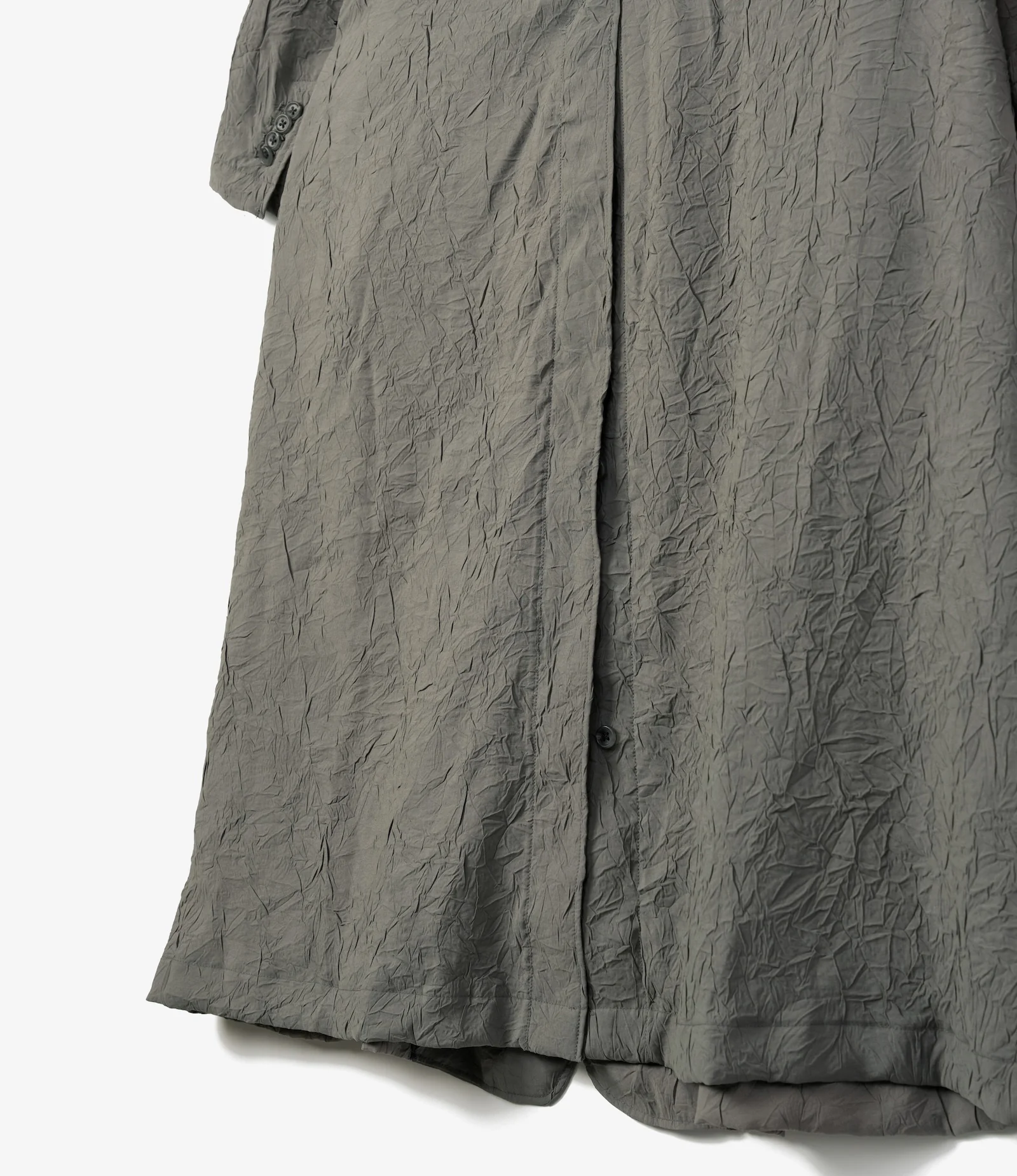 Tux Dress – Grey Crushed Modal - Image 4