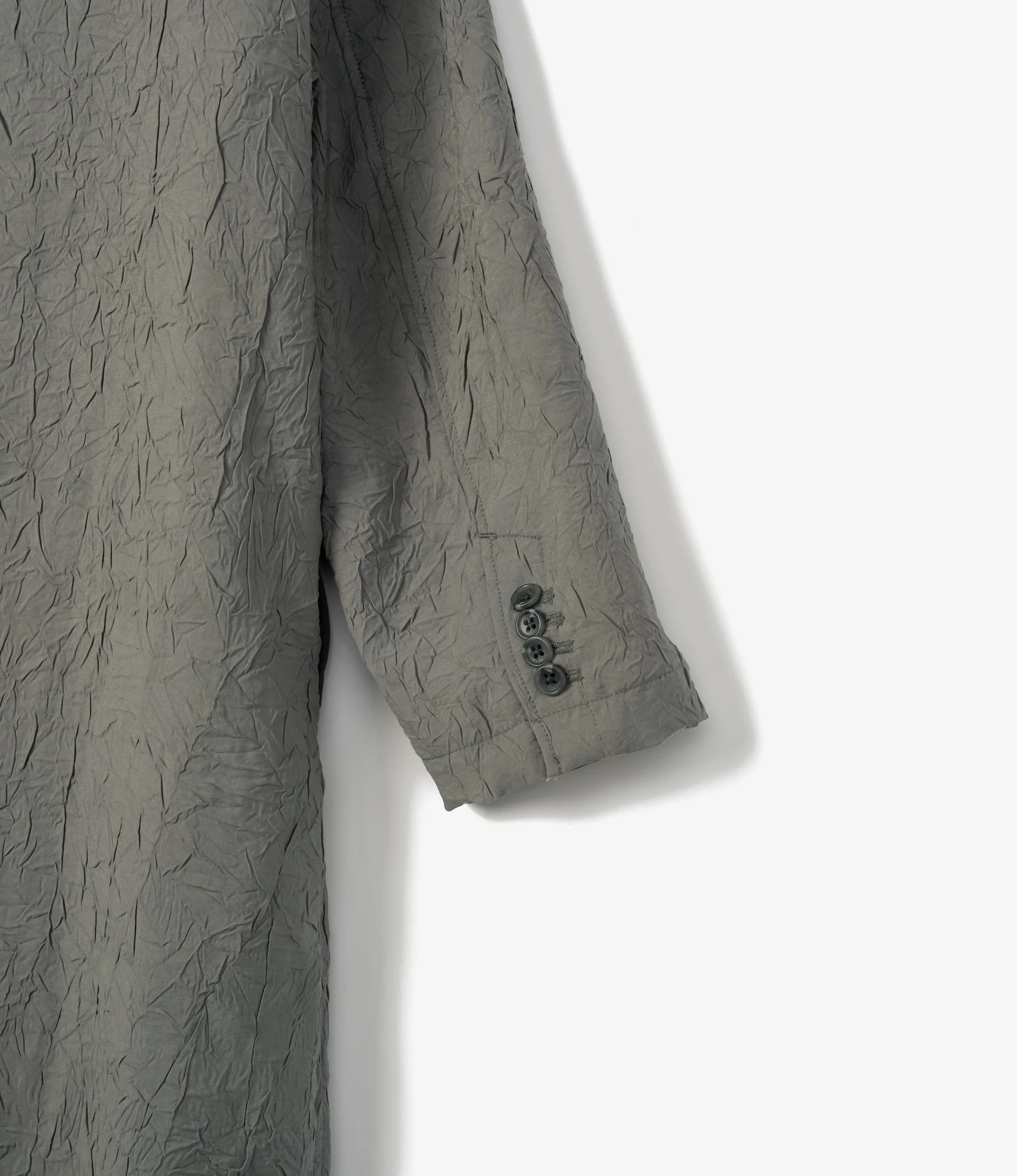 Tux Dress – Grey Crushed Modal - Image 5