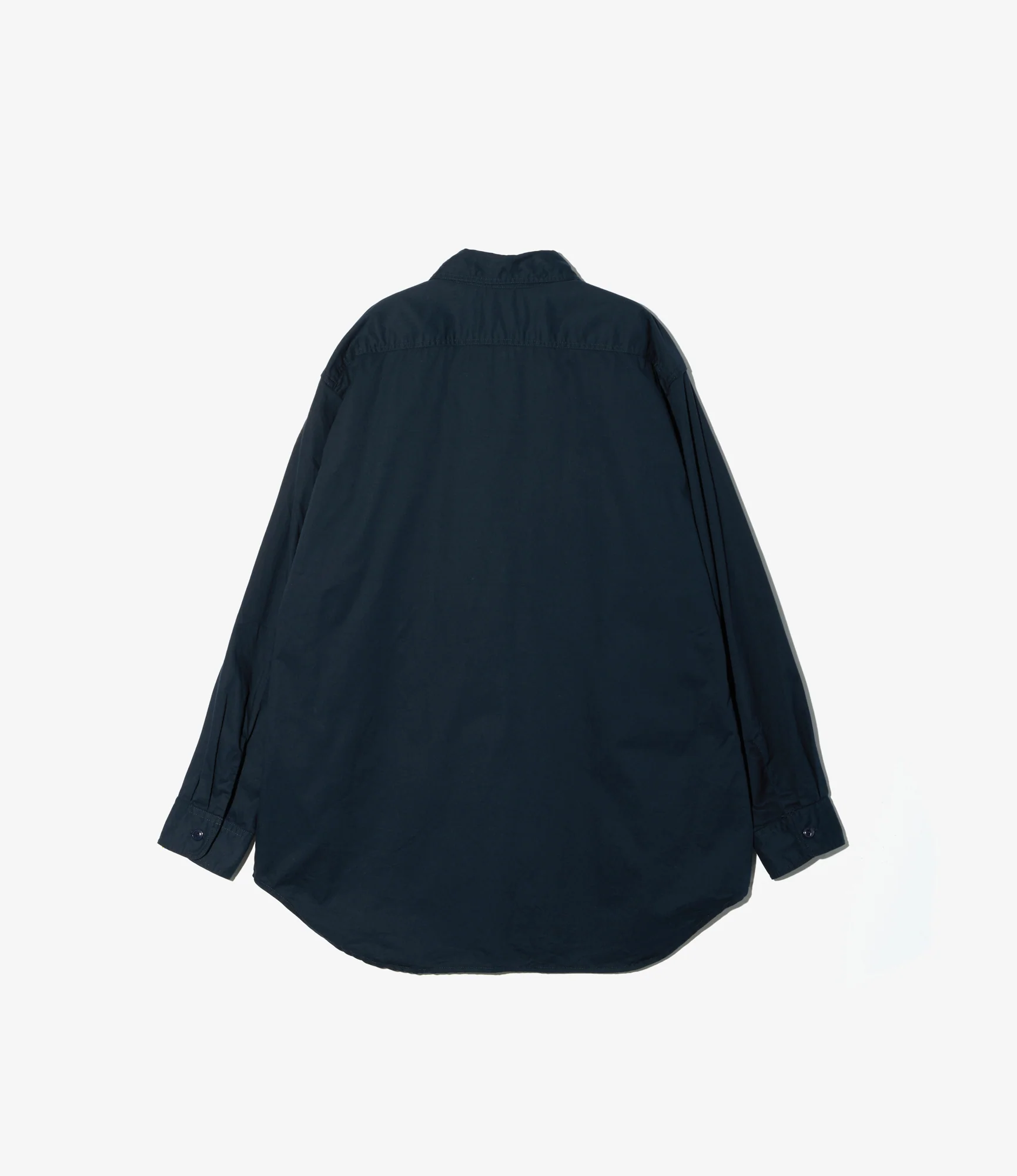Utility Shirt – Navy Sanded Micro Twill - Image 3