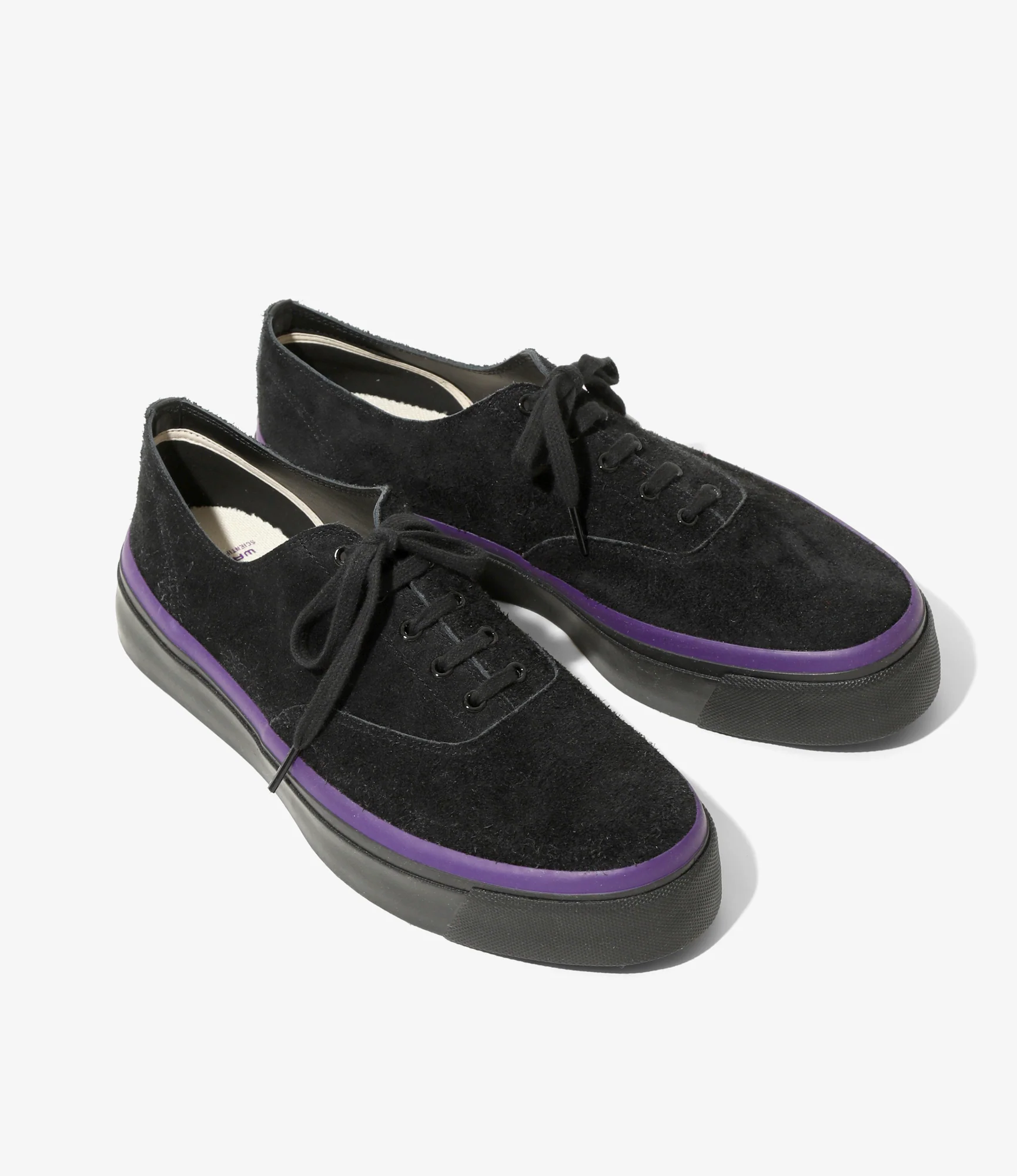 Oxford Sneaker – Black Suede - Image 2