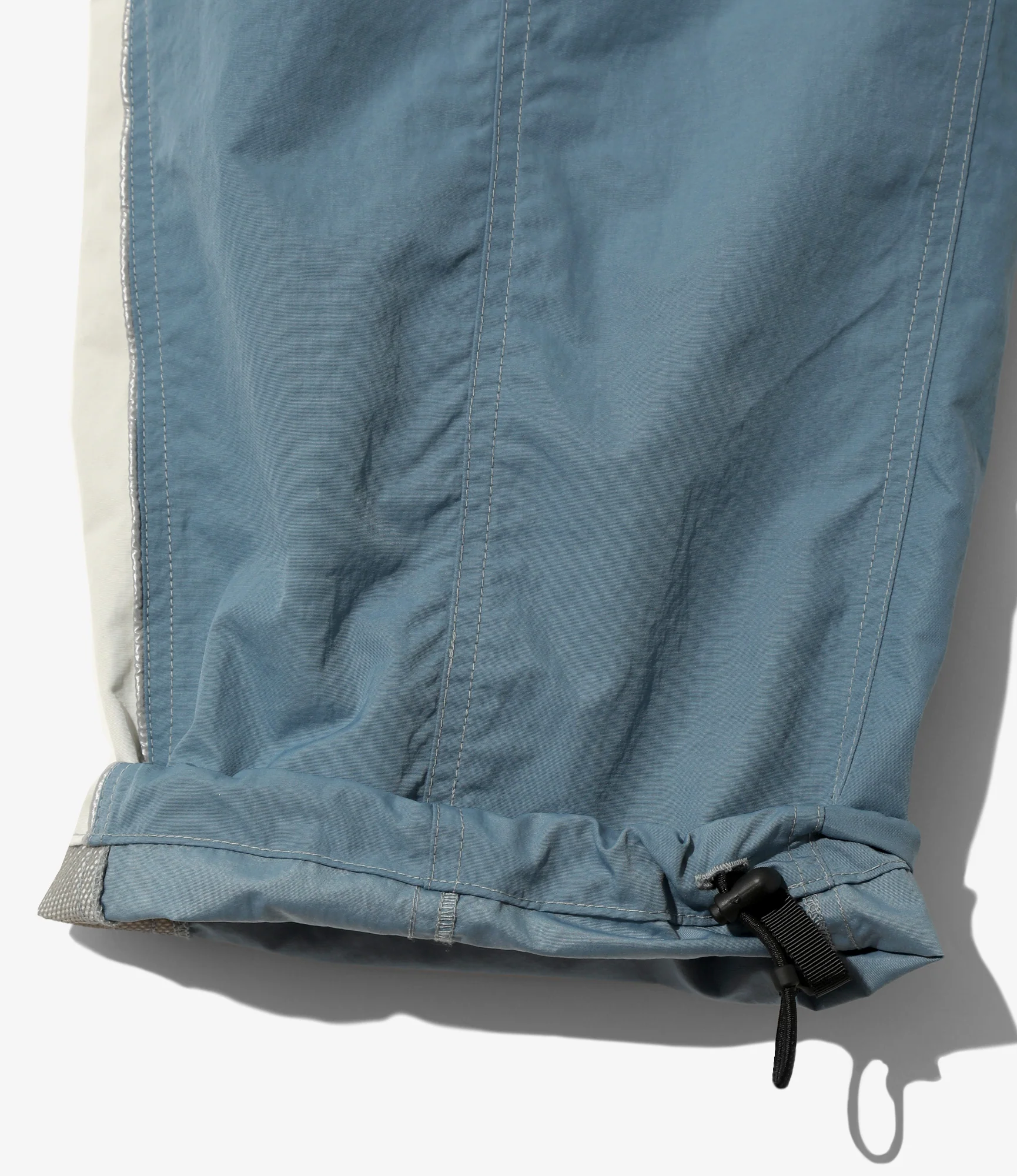 Warm Up Pant – Blue Nylon Tussah - Image 3