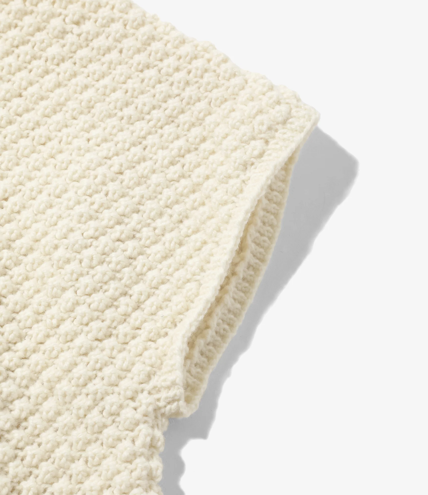 Mock Neck Popcorn Tunic – Natural - Image 4