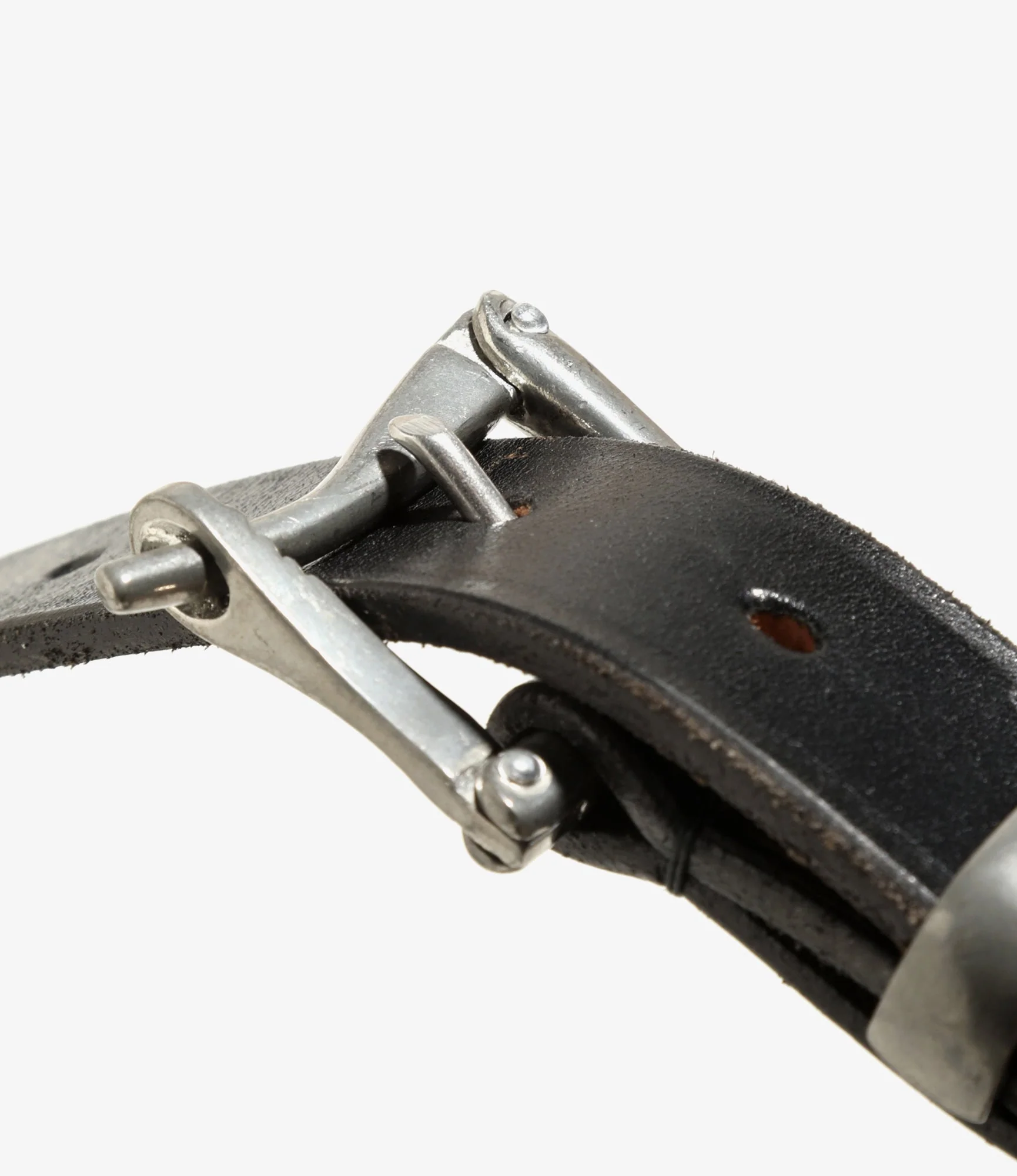 Quick Release Belt – Black Leather - Image 2