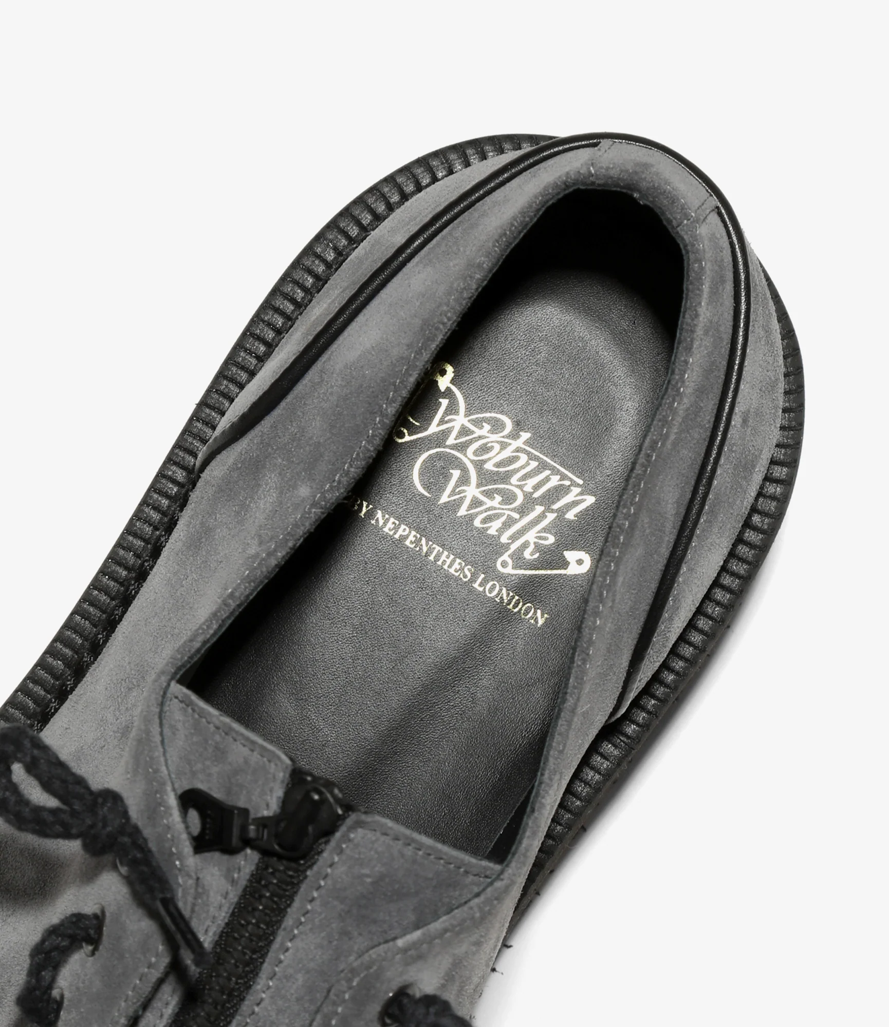 QR Gibson – Charcoal Suede - Image 5
