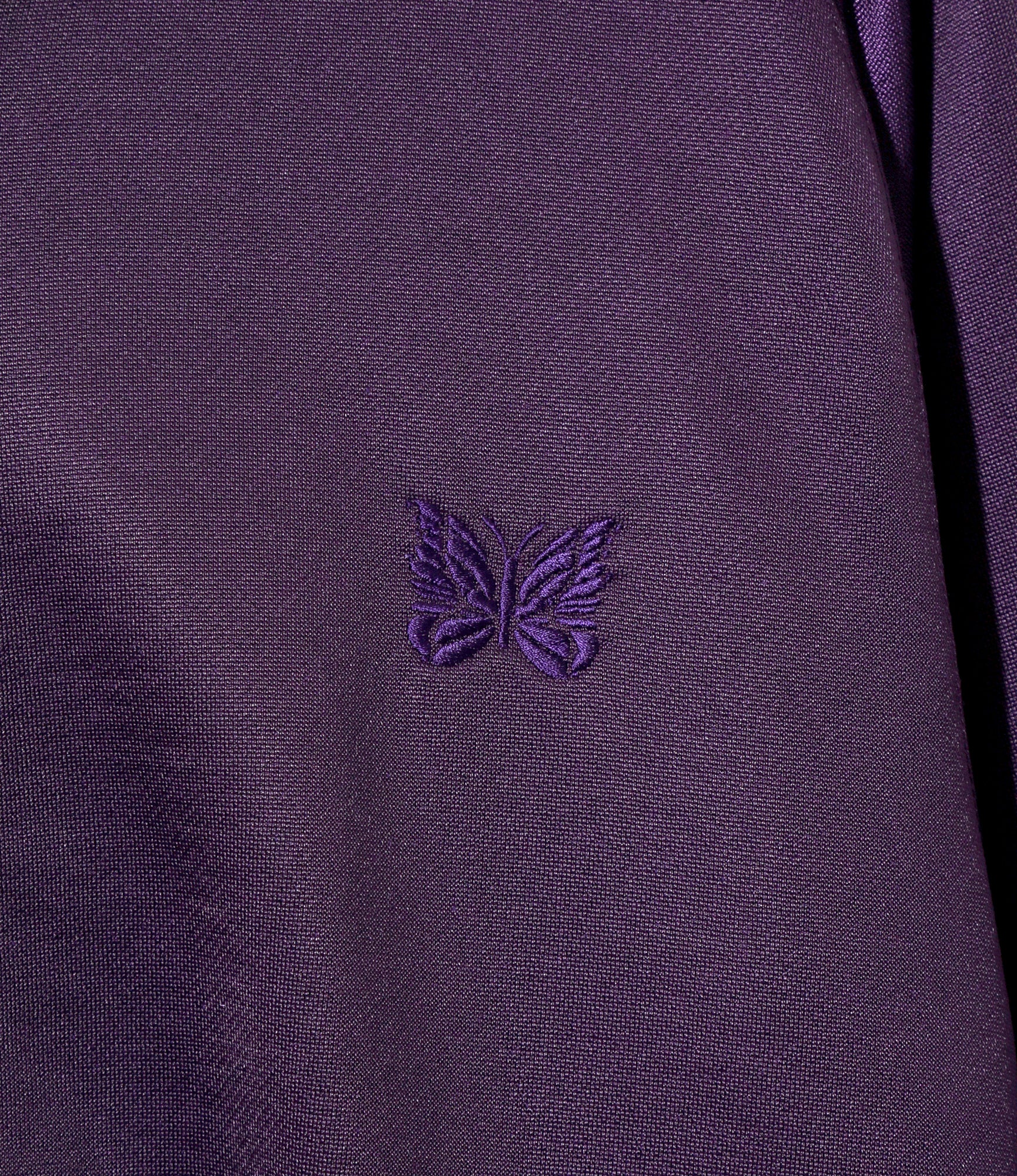 Zipped Hoodie – Purple Jersey - Image 2